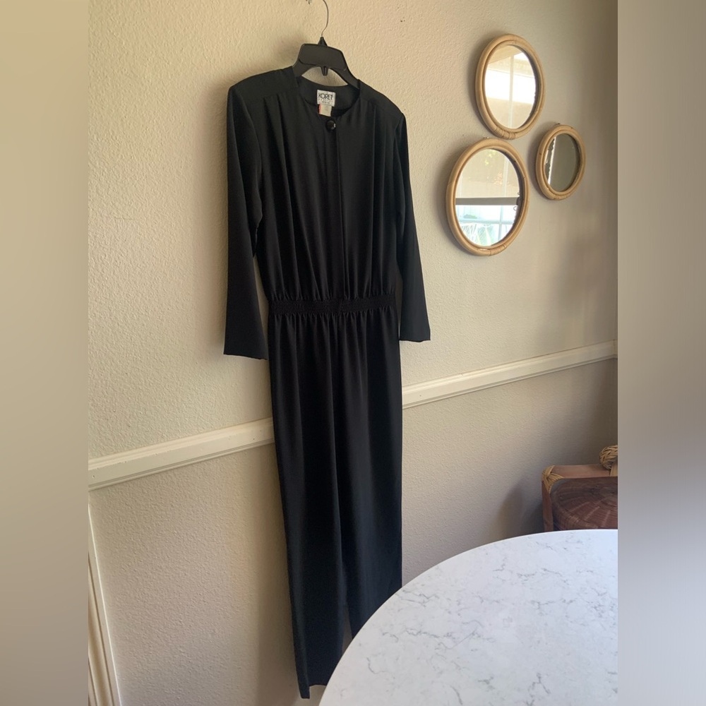 Vintage Koret Black Jumpsuit
